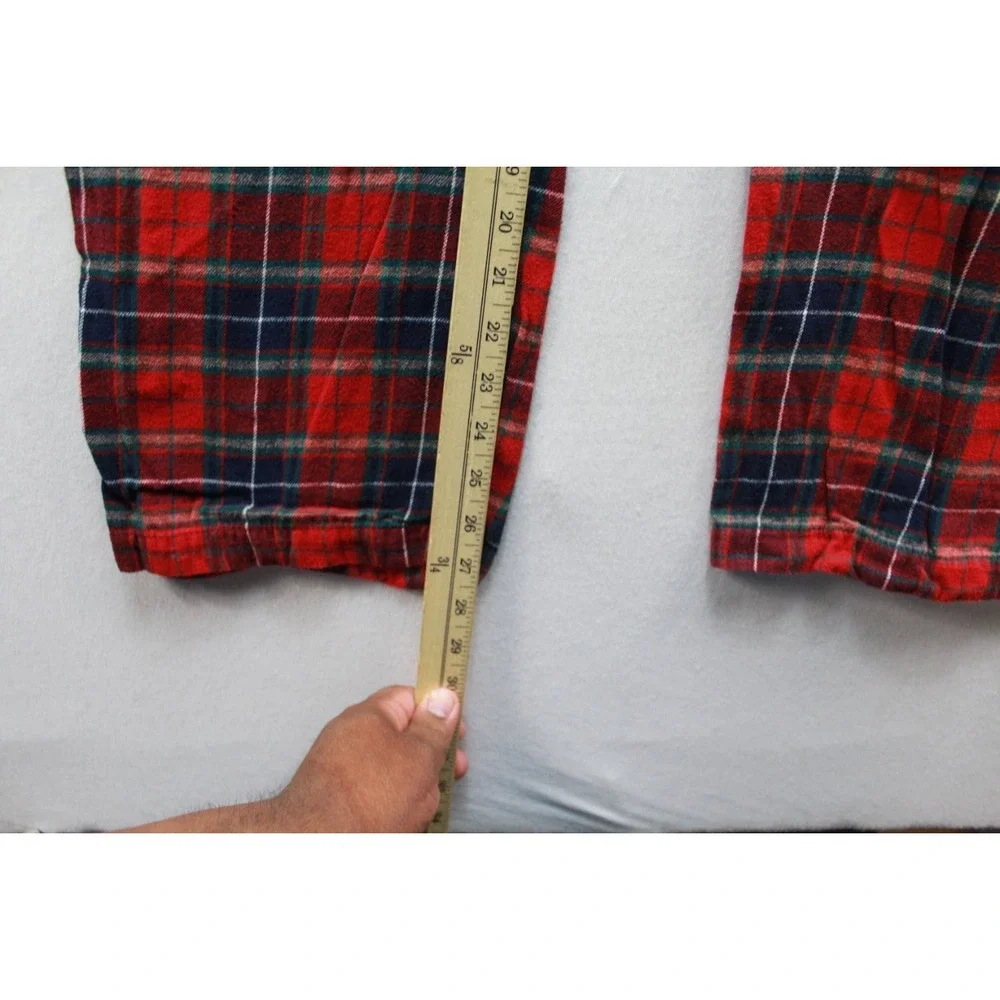 Old Navy Pajama Pants Mens XL Red Plaid Flannel
